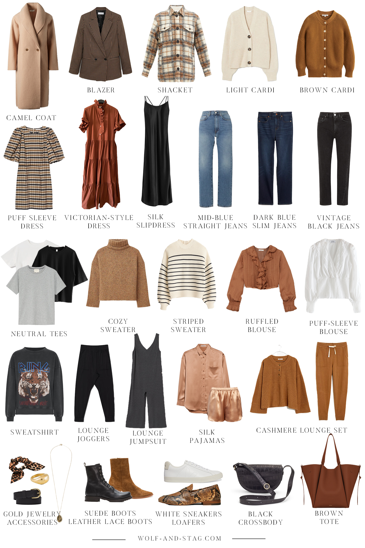 autumn-capsule-wardrobe-2020 » Wolf & Stag